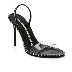 Alexander Wang Nova Studded Slingback Sandals